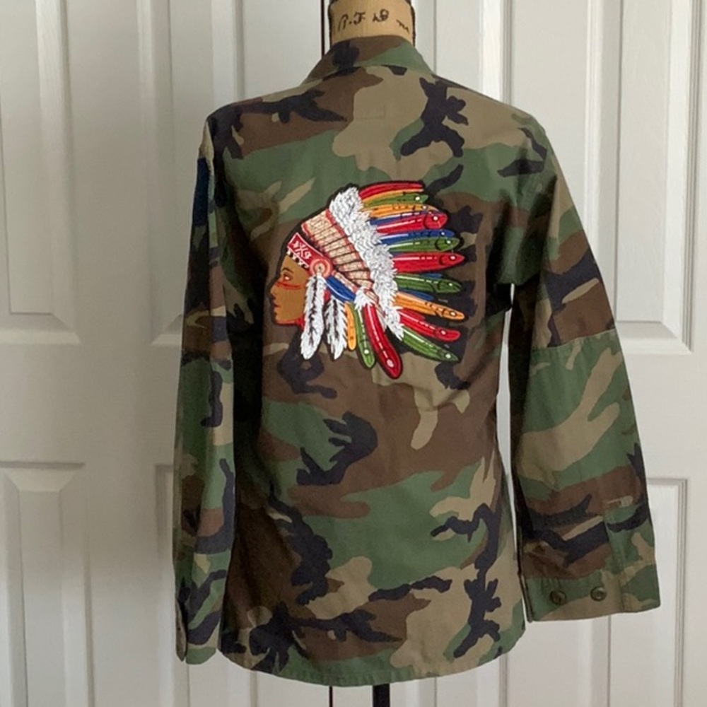 Custom Made, Authentic Us Army Jacket, With Appli… - image 3